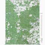 Western Michigan University MI-Woodville: Authoritative US Topos 1985 digital map