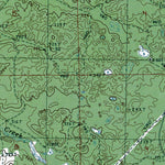 Western Michigan University MI-Woodville: Authoritative US Topos 1985 digital map