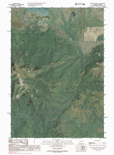 Western Michigan University MT-ID-SLIDE MOUNTAIN: GeoChange 1982-2013 digital map