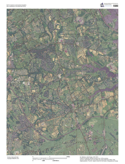 Western Michigan University NJ-Marlboro: GeoChange 1941-2010 digital map