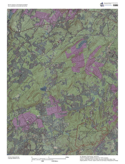 Western Michigan University NJ-Mendham: GeoChange 1943-2010 digital map