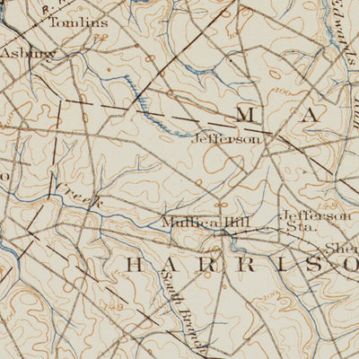 Western Michigan University NJ-PA-DE-CAMDEN: Authoritative US Topos Historic 1901 digital map