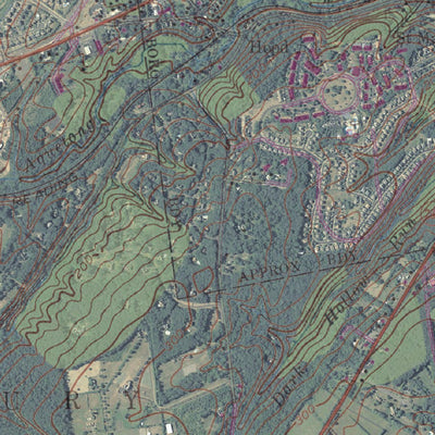 Western Michigan University NJ-PA-Lambertville: GeoChange 1942-2010 digital map