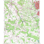 Western Michigan University NJ-Pitman West: Authoritative US Topos 1967 digital map