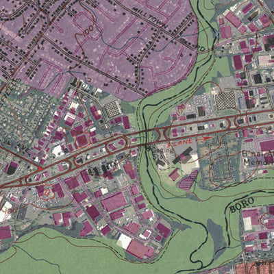 Western Michigan University NJ-Roselle: GeoChange 1943-2010 digital map