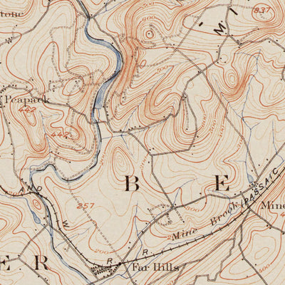 Western Michigan University NJ-Somerville: Authoritative US Topo Historic 1905 digital map