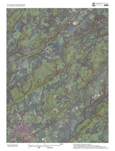 Western Michigan University NJ-Washington: GeoChange 1942-2010 digital map