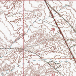 Western Michigan University NM-TX-NEWMAN SW: Authoritative US Topos 1955 digital map