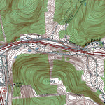 Western Michigan University NY-Binghamton East: Authoritative US Topos 1968 digital map