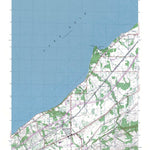 Western Michigan University NY-Brocton: Authoritative US Topos 1954 digital map