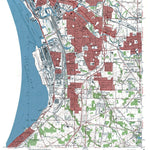 Western Michigan University NY-Buffalo SE: Authoritative US Topos 1965 digital map
