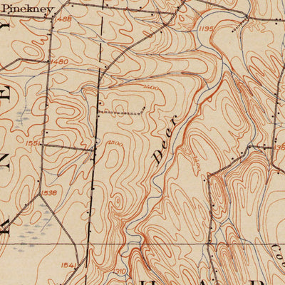 Western Michigan University NY-Carthage: Authoritative US Topos Historic 1904 digital map