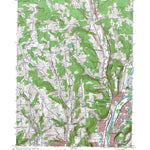 Western Michigan University NY-Castle Creek: Authoritative US Topos 1968 digital map
