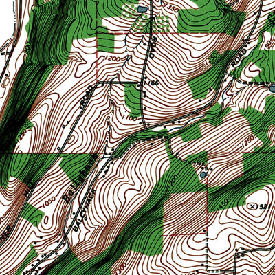 Western Michigan University NY-Chenango Forks: Authoritative US Topos 1968 digital map
