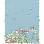 Western Michigan University NY-CT-Bayville: Authoritative US Topos 1967 digital map