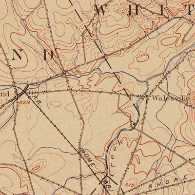 Western Michigan University NY-Oriskany: Authoritative US Topos Historical 1898 digital map