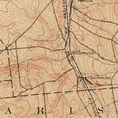 Western Michigan University NY-Oriskany: Authoritative US Topos Historical 1898 digital map