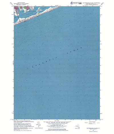 Western Michigan University NY-Pattersquash Island: Authoritative US Topos 1967 digital map