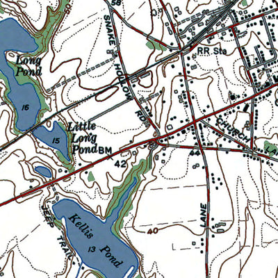 Western Michigan University NY-Sag Harbor: Authoritative US Topos 1956 digital map