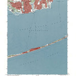 Western Michigan University NY-Sayville: Authoritative US Topos 1967 digital map