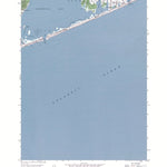 Western Michigan University NY-Shinnecock Inlet: Authoritative US Topos 1955 digital map