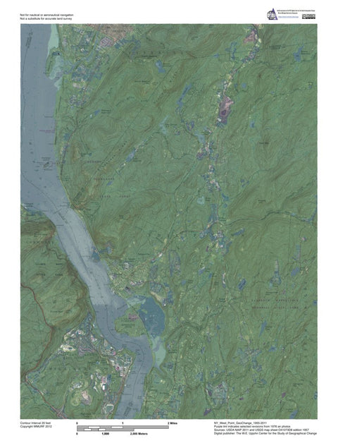 Western Michigan University NY-West Point: GeoChange 1955-2011 digital map
