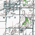 Western Michigan University OH-Bradner: Authoritative US Topos 1969 digital map