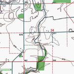 Western Michigan University OH-Colton: Authoritative US Topos 1960 digital map
