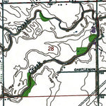Western Michigan University OH-IN-Woodburn South: Authoritative US Topos 1992 digital map