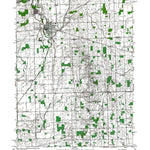 Western Michigan University OH-MI-Morenci: Authoritative US Topos 1971 digital map
