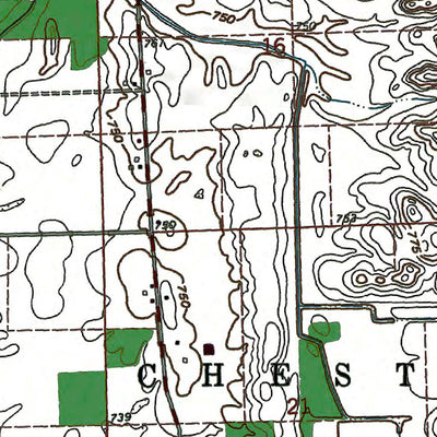 Western Michigan University OH-MI-Morenci: Authoritative US Topos 1971 digital map
