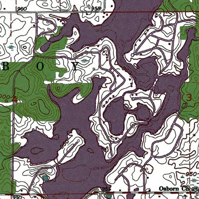 Western Michigan University OH-MI-Nettle Lake: Authoritative US Topos 1973 digital map