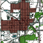 Western Michigan University OH-Paulding: Authoritative US Topos 1973 digital map