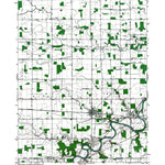 Western Michigan University OH-Sherwood: Authoritative US Topos 1973 digital map