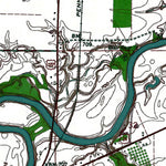 Western Michigan University OH-Sherwood: Authoritative US Topos 1973 digital map