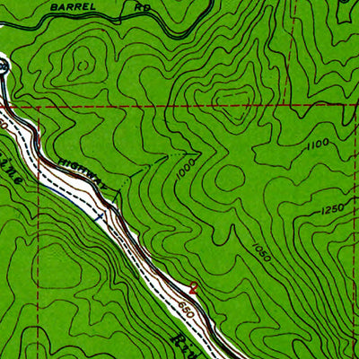 Western Michigan University OR-Green Mountain: Authoritative US Topos 1949 digital map