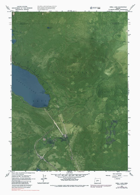 Western Michigan University OR-ODELL LAKE: GeoChange 1957-2012 digital map