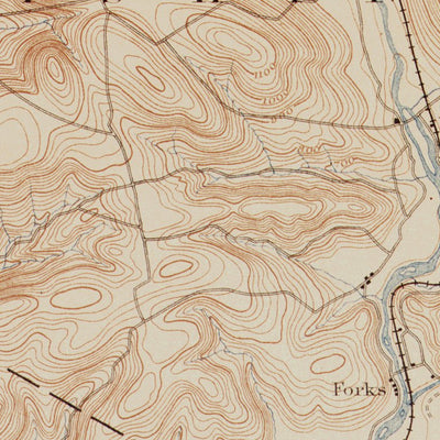 Western Michigan University PA-BLOOMBURG: Authoritative US Topos Historic 1894 digital map