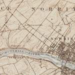 Western Michigan University PA-NORRISTOWN: Authoritative US Topos Historic 1895 digital map