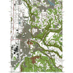 Western Michigan University WA-Auburn: Authoritative US Topos 1949 digital map