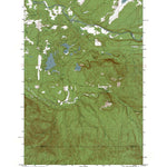 Western Michigan University WA-Bald Hill: Authoritative US Topos 1990 digital map