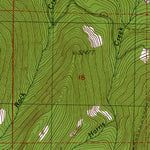 Western Michigan University WA-Bandera: Authoritative US Topos 1989 digital map