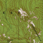 Western Michigan University WA-Bearhead Mtn: Authoritative US Topos 1986 digital map