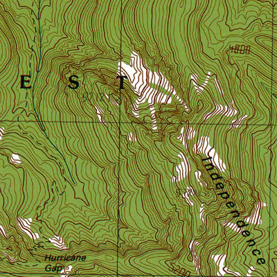 Western Michigan University WA-Bearhead Mtn: Authoritative US Topos 1986 digital map