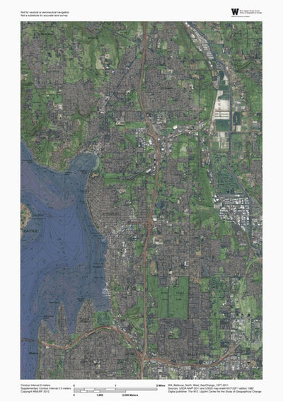 Western Michigan University WA-Bellevue North West: GeoChange 1977-2011 digital map