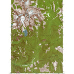Western Michigan University WA-Blanca Lake: Authoritative US Topos 1965 digital map