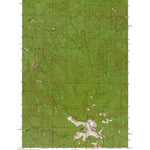Western Michigan University WA-Blowout Mountain: Authoritative US Topos 1989 digital map
