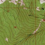 Western Michigan University WA-Blue Lake: Authoritative US Topos 1994 digital map