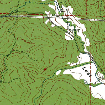 Western Michigan University WA-Boistfort: Authoritative US Topos 1986 digital map