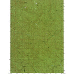 Western Michigan University WA-Boistfort Peak: Authoritative US Topos 1986 digital map